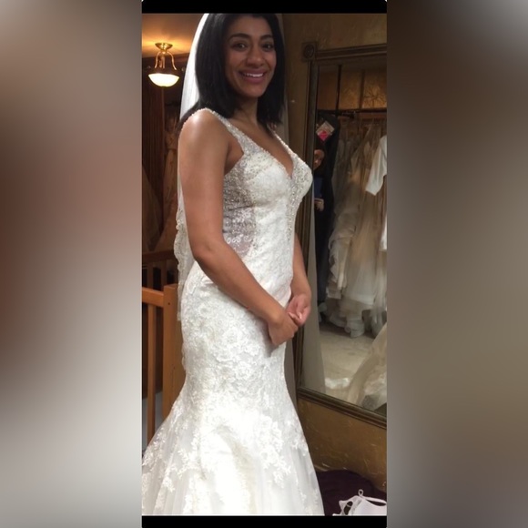 Wedding Dress - Size 12 - Picture 9 of 9